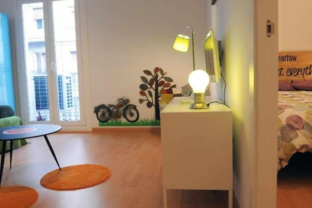 Calm Modern Apartment 巴塞罗那 外观 照片